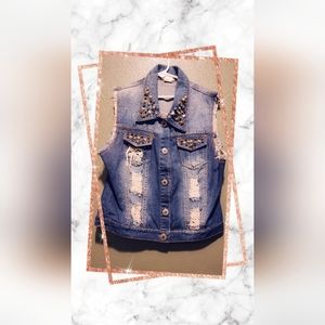 Denim vest